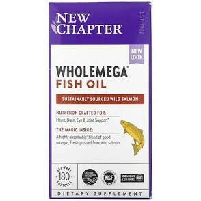 Wholemega™  Whole Fish Oil, 60 sg