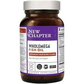 Wholemega™  Whole Fish Oil, 120 softgel