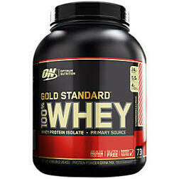 100% Whey Gold Strawberry and Cream  4 lbs.