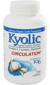 Aged Garlic Extract Cayenne, Hawthorn Berry Formula 106