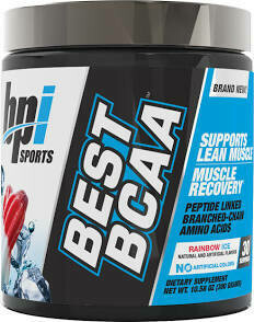 Best BCAA by BPI Sports Rainbow Ice (30 Servings) Muscle Recovery &amp; CLA Matrix