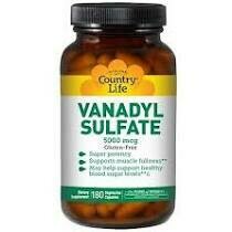 Vanadyl Sulfate Capsule