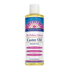 Castor Oil Cold Pressed, 8 ounce
