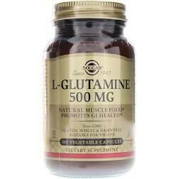 L-Glutamine 500 mg Vegetable Capsules