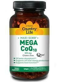 Co-Q10 Mega Q-Gel 100mg