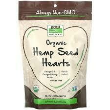 Hemp Seed Hearts Org 8 oz.