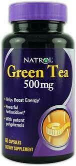 Natrol  Green Tea 500 Mg 60 Capsules