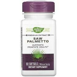 Natures Way Premium Extract Saw Palmetto