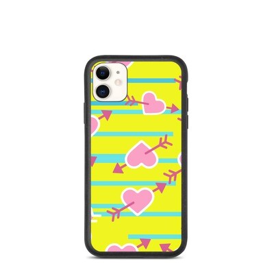 heart hunter Biodegradable phone case