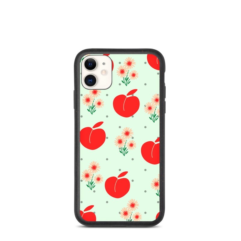 perfectly peach biodegradable iphone case