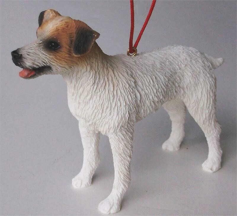 Resin Jack Russell 3-D Ornament #93JRT
