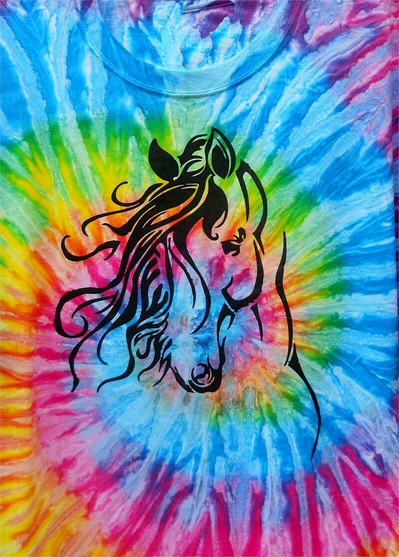 Adonis Tie-dyed Pastel Spiral  YouthTee shirt # A963TT