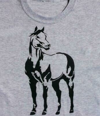 American Quarter Horse Art Ash T-shirt- Sweatshirt or Hoodie #A827