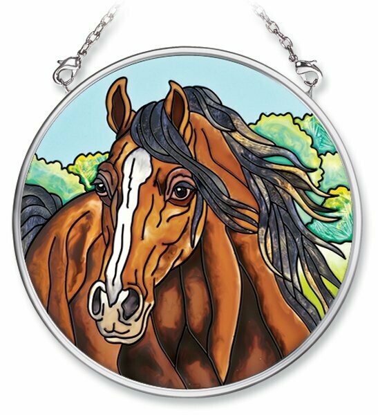 Bay Beauty Glass Art Window Decor 3" Round Suncatcher  #471BAY