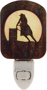 Barrel Racer Lazer Art Nightlight, # D704NL