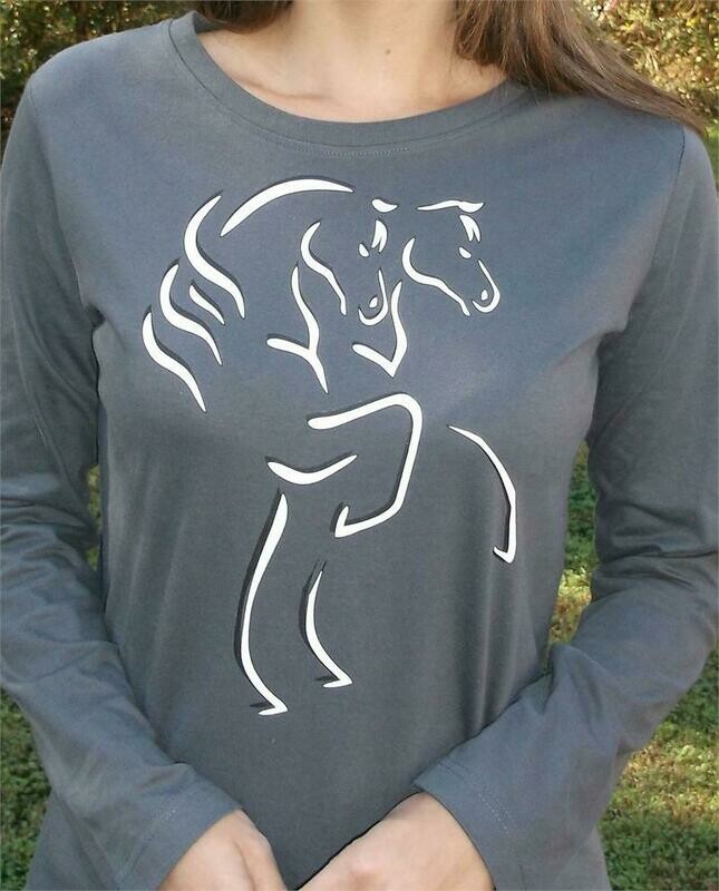 Cadence Duo Ladies Long Sleeve Tee #AT37L