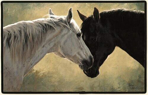 "HEARTS DESIRE" Doormat #3334H