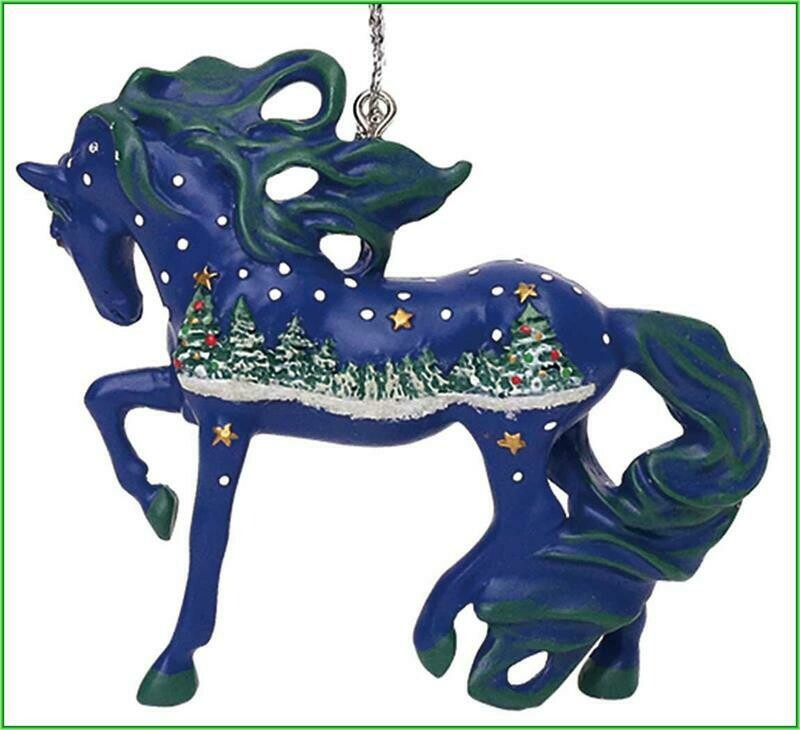 "White Christmas " Trail of Painted Ponies Ornament #579WC