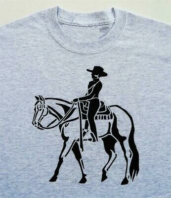 Western Pleasure Quarter Horse Wearable Art Ash T-shirt- Sweatshirt or Hoodie #A225