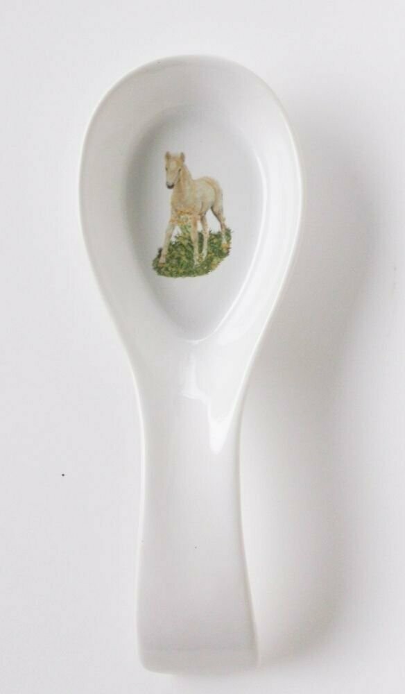 Standing Foal Ceramic Spoon Rest #TR10