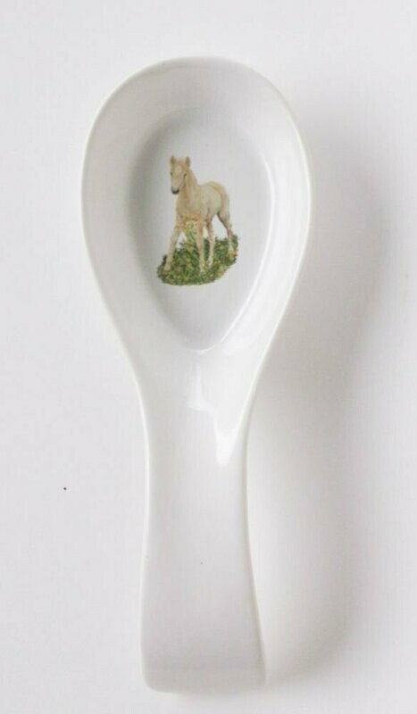 Standing Foal  Ceramic Spoon Rest #TR10