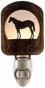 Standing Horse Lazer Art Nightlight, # D705NL