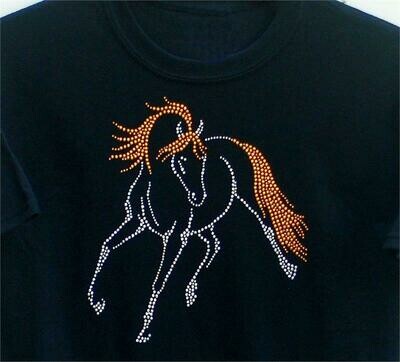 Rhinestudded Dilan Horse Art Collection #AT3RS