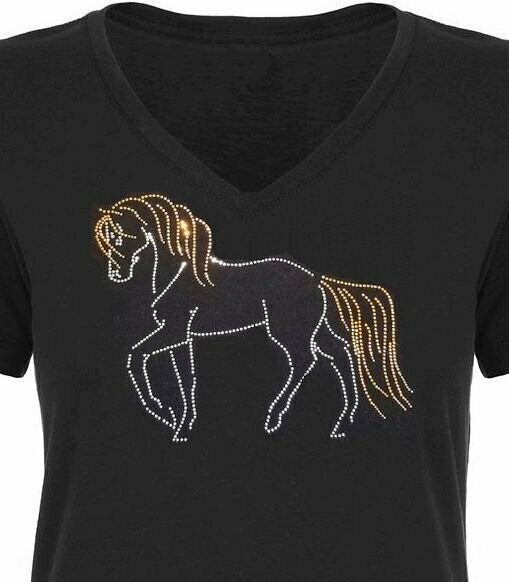 Paso FIno  Horse 2 Tone Rhine studded Collection #A929