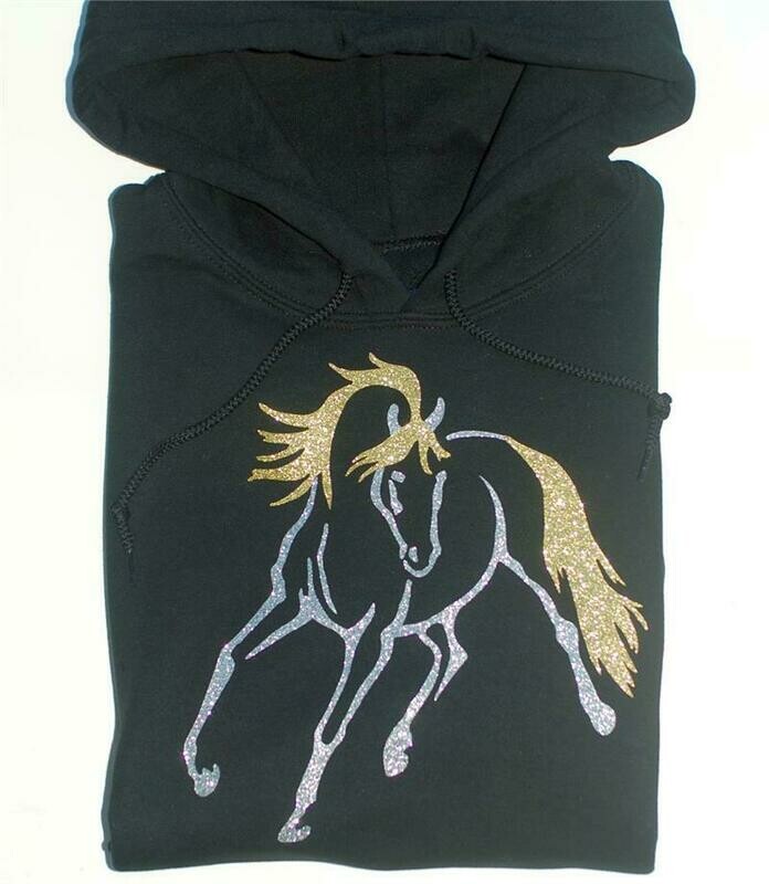 Dilan Horse Art 2- Tone  Glitter Collection #AT3DG