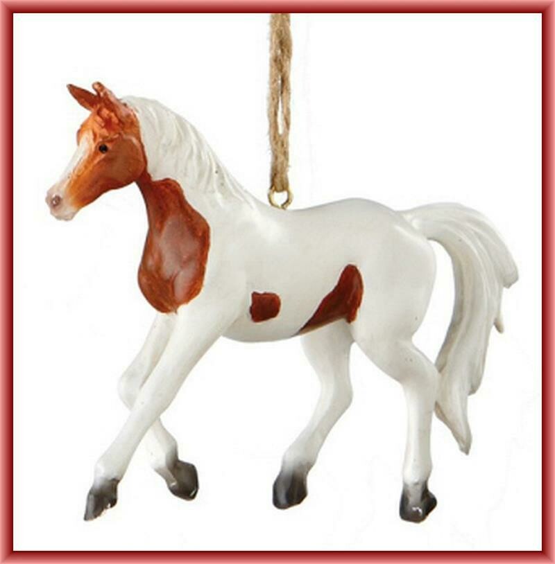 Paint Horse 3-D Resin Ornament #982PT