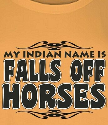 "My Indian Name is Falls Off Horses" Graphic Collection. # A943