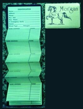 Morgan Magnetic Address Book #6512