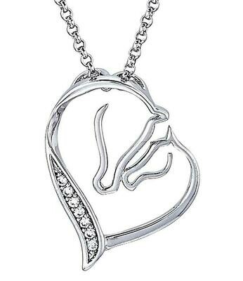 Mother's Love Silver Tone Rhodium Necklace #1862