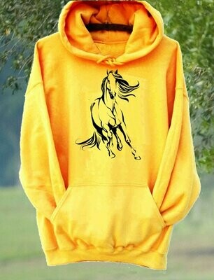 Maverick Wearable Horse Art T-shirt, Sweatshirt, or Hoodie #AMV27