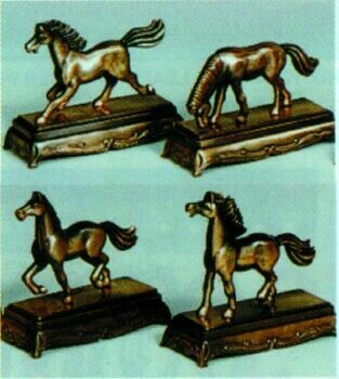 Metal Prancing Horse Pencil Sharpeners #1902ps
