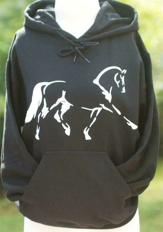 Dressage Horse Art Tee- Sweat, & Hoodie #AT77D