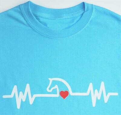 "Horse Heartbeat " Tee shirt, Sweatshirt & Hoodie #AT67