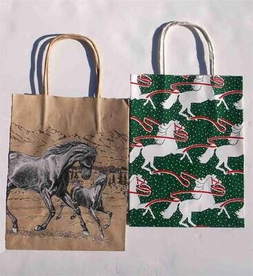 Horse Design Gift Bags #TG225