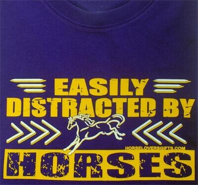 "Easily Distracted by Horses" Graphic Collection #A926B