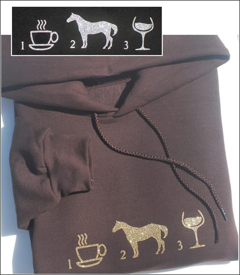 Glitter  Wear 1)Coffee 2)Horses 3)Wine  A895