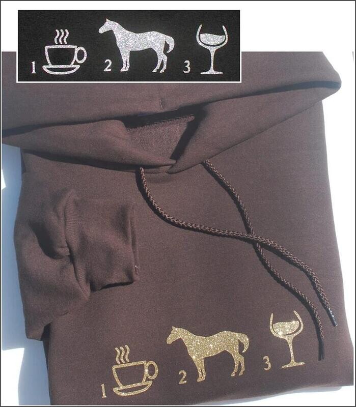 Glitter  Wear 1)Coffee 2)Horses 3)Wine  A895