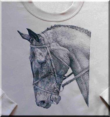 English Horse Art T-shirt, Sweatshirt, Hoodie #A967