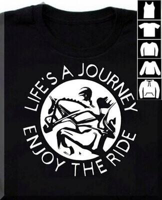 "LIFE'S A JOURNEY-ENJOY THE RIDE" JUMPER Collection #A51GP