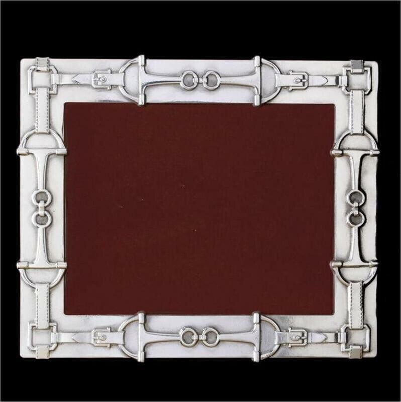 Snaffle Bit  5" x 7" Photo Frame by Arthur Court #PP17-5