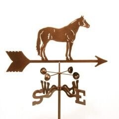 Weathervane lazer cut Antique Bronze Standing Horse #514H