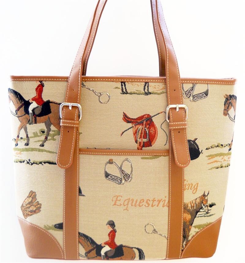 Thoroughbred Tapestry 16 Thoroughbred Tapestry 16" Tote #5502