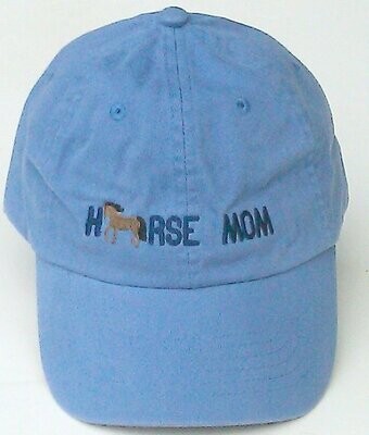 Embroidered Horse Mom cap #A280C