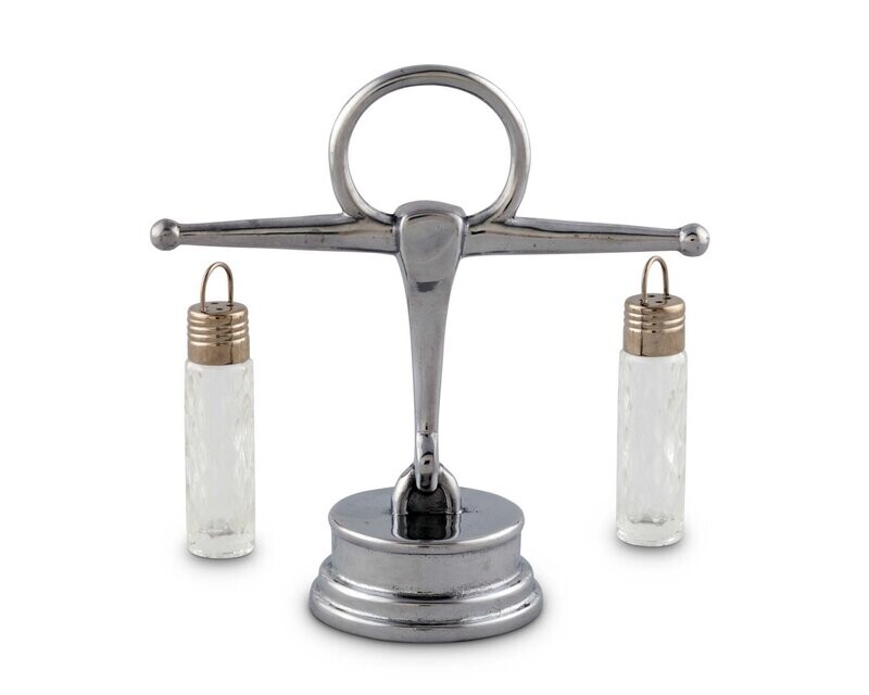Full Cheek Snaffle Bit Salt & Pepper Shakers  #PP394