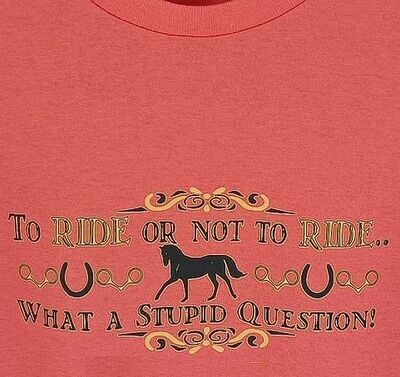 "To Ride or Not to Ride-What a Stupid Question"
Comic Collection #AT63
