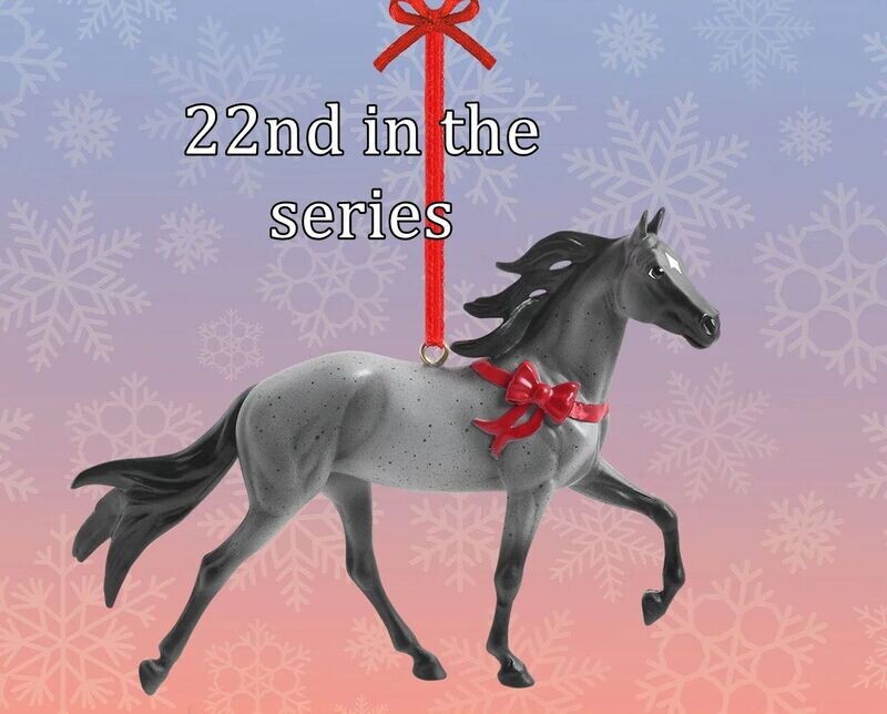 Tennessee Walking Horse Beautiful Breeds 2023 Breyer Holiday Ornament